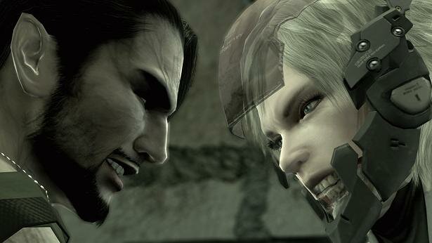 Metal Gear Solid 4 Vamp and Raiden